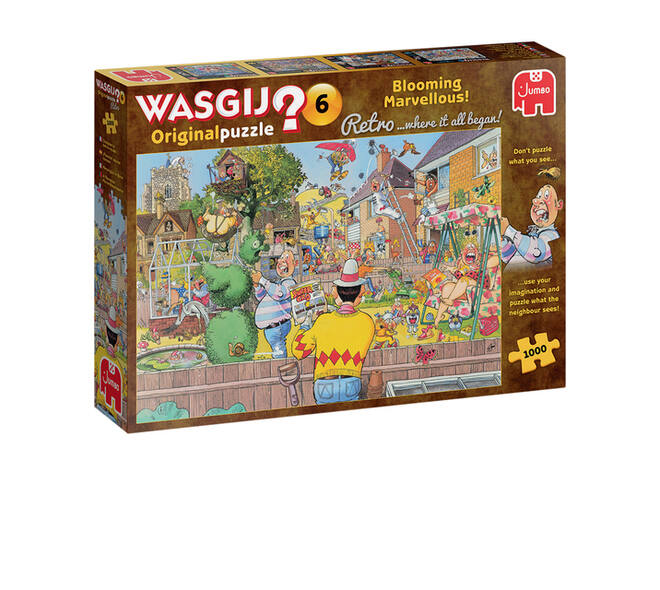 Puzzel Wasgij Original 6 Het Groeit Als Kool! 1000 stukjes