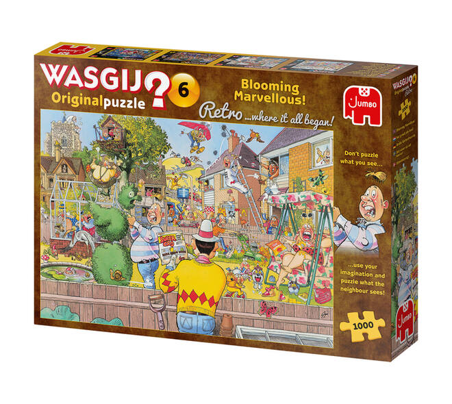 Puzzel Wasgij Original 6 Het Groeit Als Kool! 1000 stukjes