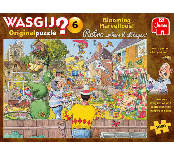 Puzzel Wasgij Original 6 Het Groeit Als Kool! 1000 stukjes