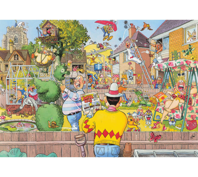 Puzzel Wasgij Original 6 Het Groeit Als Kool! 1000 stukjes