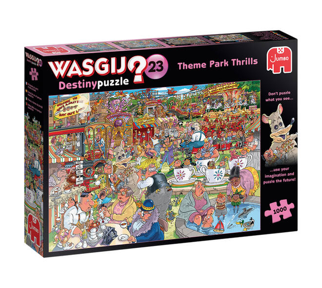 Puzzel Wasgij Destiny 23 Spektakel In Pretpark! 1000 stukjes