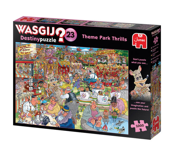 Puzzel Wasgij Destiny 23 Spektakel In Pretpark! 1000 stukjes