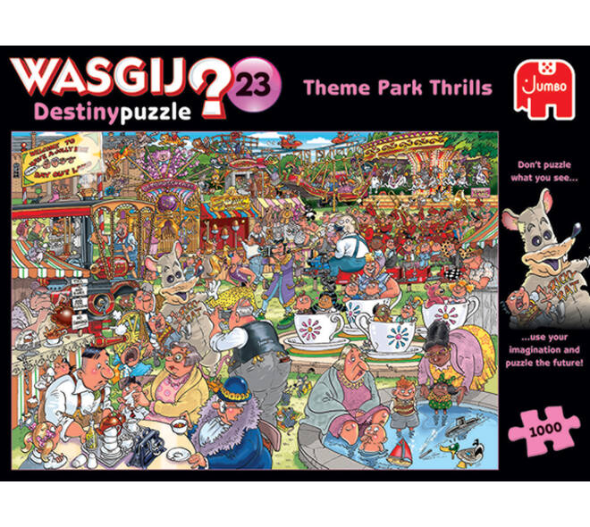 Puzzel Wasgij Destiny 23 Spektakel In Pretpark! 1000 stukjes