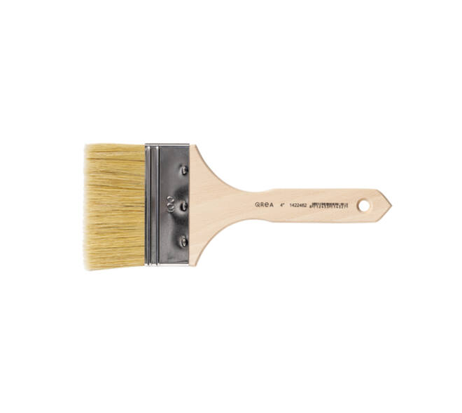 Kwast Qrea varkenshaar nr 4 breedte 100mm