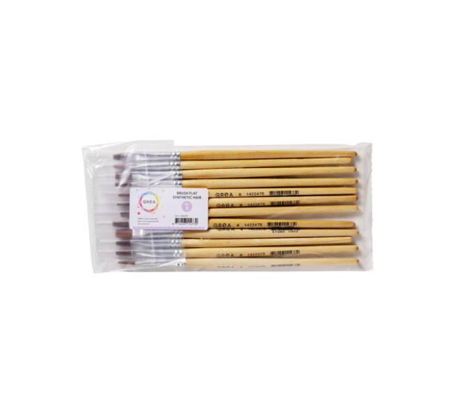 Kwast Qrea synthetisch haar nr 8 breedte 8,3mm