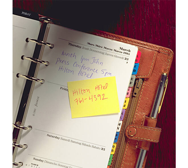 Memoblok 3M Post-it 636 76x76mm kubus geel 450 vel