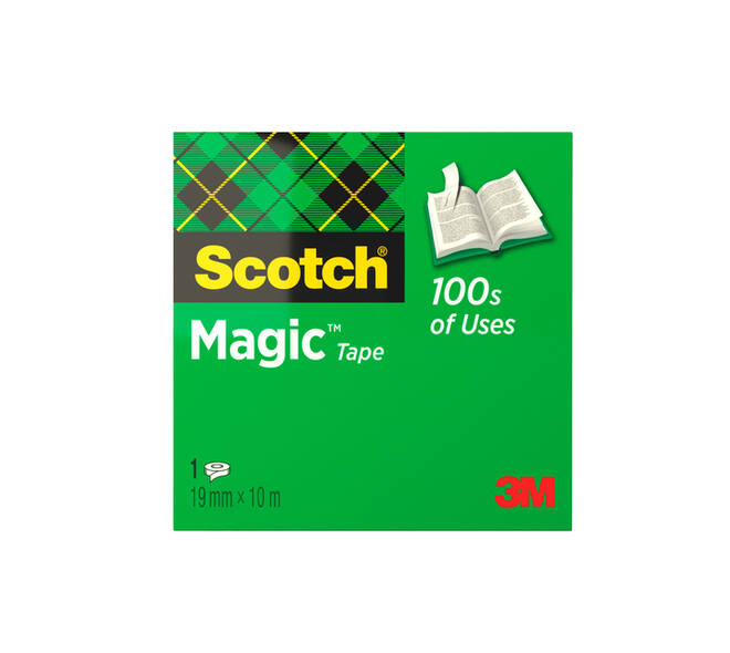Plakband Scotch Magic 810 19mmx10m onzichtbaar