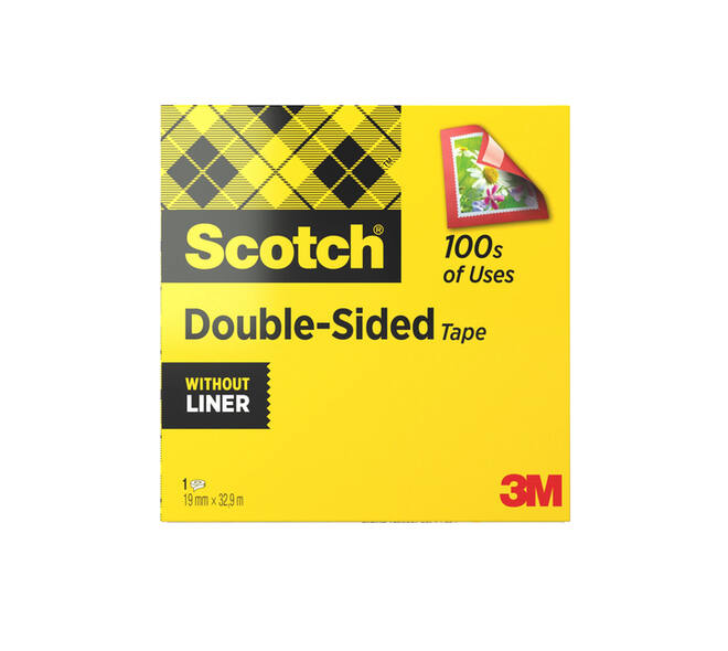 Plakband Scotch Magic 665 19mmx33m dubbelzijdig