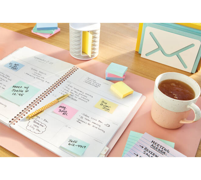 Memoblok 3M Post-it 653 38x51mm geel 16 + 4 gratis