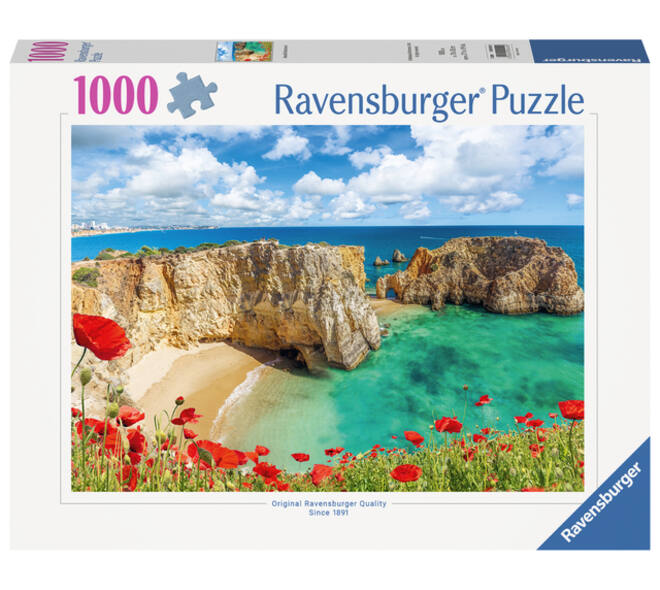Puzzel Ravensburger Klaprozen in de Algarve 1000 stukjes