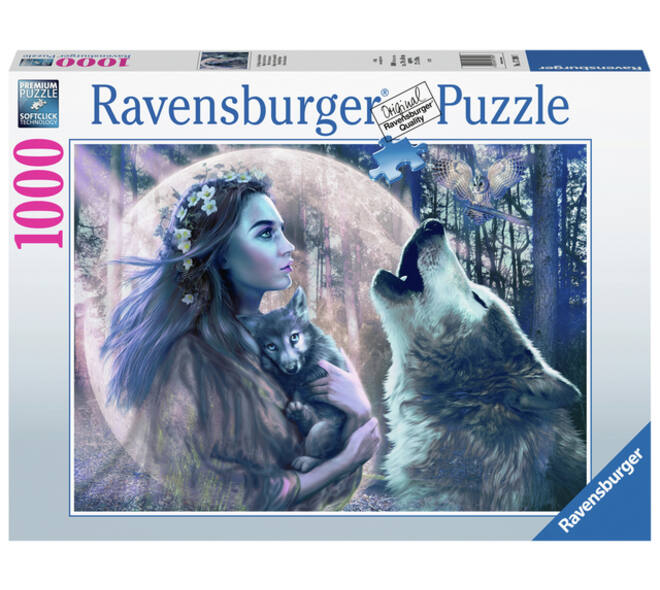 Puzzel Ravensburger Magie van het maanlicht 1000 stukjes
