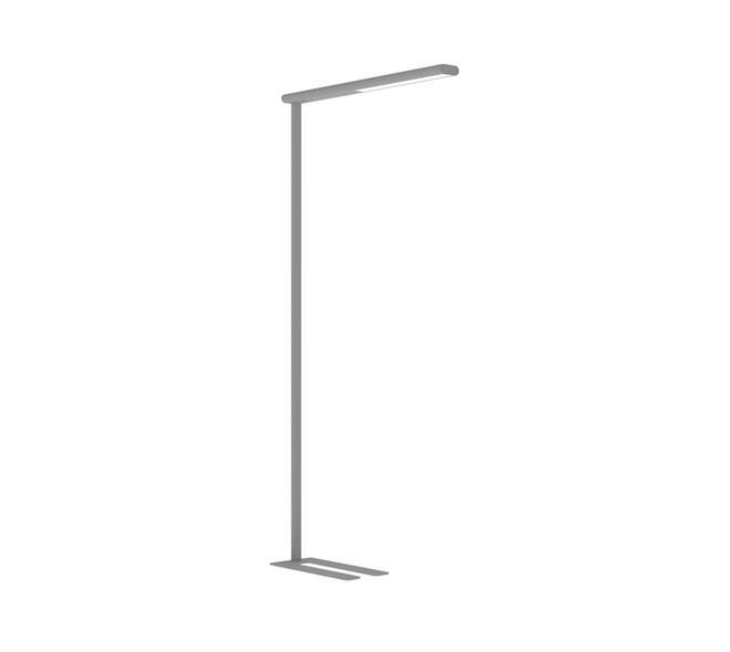 Vloerlamp MAUL Jet LED dimbaar hg 195 cm zilver