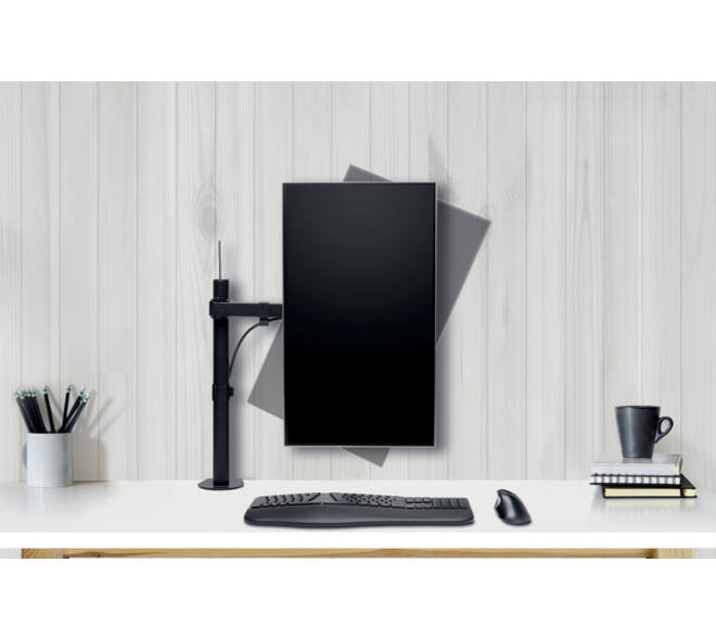 Monitorarm Kensington SmartFit Ergo uitschuifbaar enkel