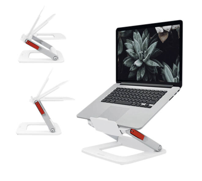 Laptopstandaard Leitz Ergo verstelbare multihoek wit