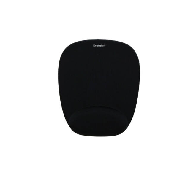 Muismat Kensington met polsondersteuning foam zwart