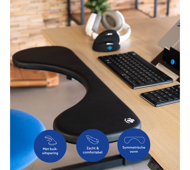 Armsteun R-Go Ergonomisch Zwart