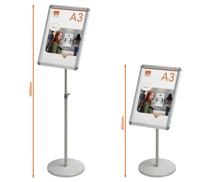 Infostandaard Nobo Essence incl. A3 kliklijst
