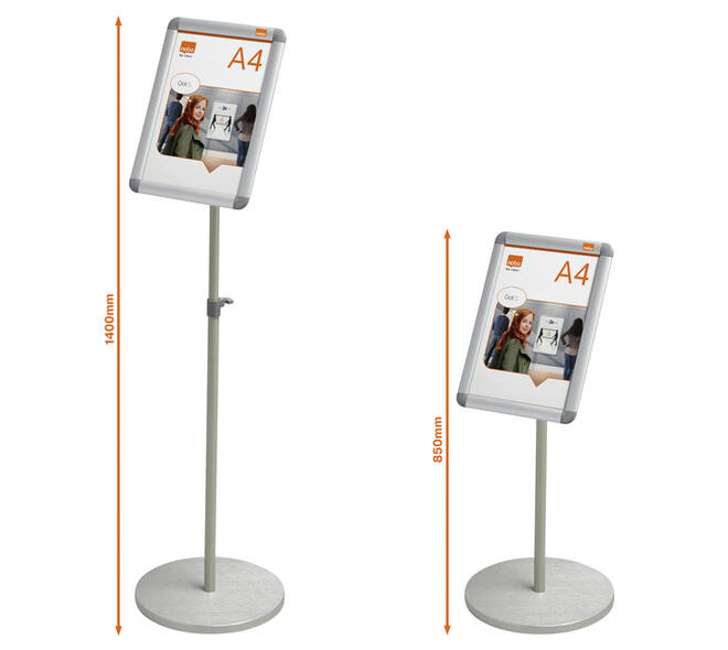 Infostandaard Nobo Essence incl. A4 kliklijst