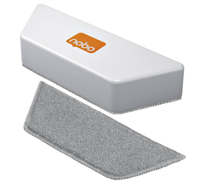 Navulling Nobo voor microvezel whiteboardwisser 2 stuks