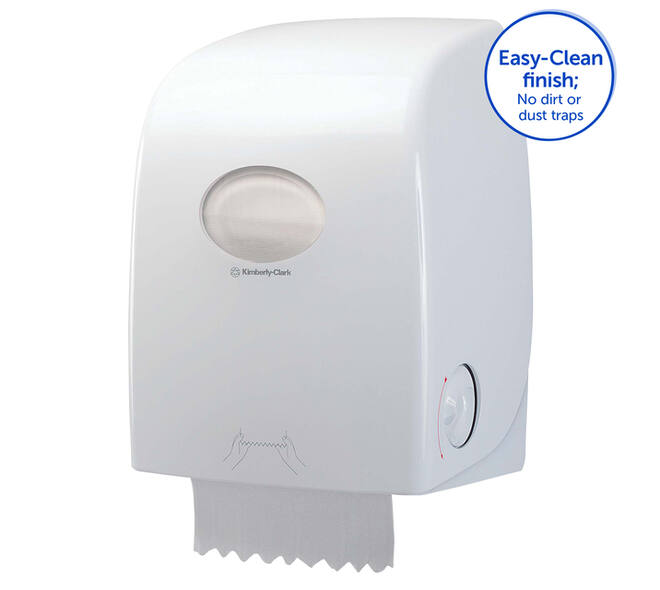 Handdoekroldispenser Kimberly Clark Aquarius wit 6959