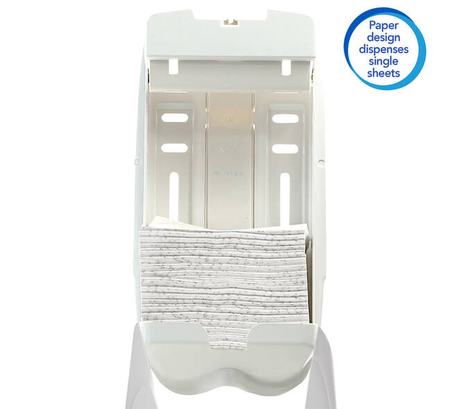 Toiletpapier Scott Control gevouwen 2-laags 110x186mm wit 8509