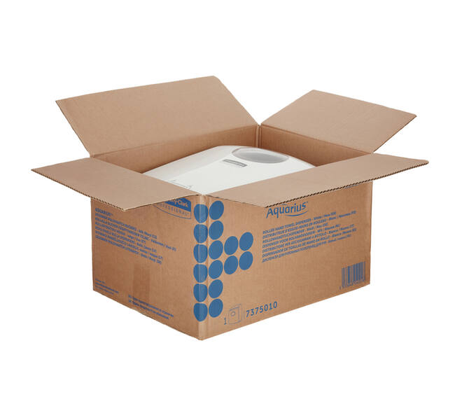 Handdoekroldispenser Kimberly Clark Aquarius wit 7375