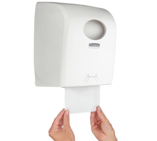 Handdoekroldispenser Kimberly Clark Aquarius wit 7375