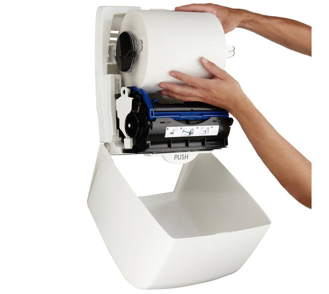 Handdoekroldispenser Kimberly Clark Aquarius wit 7375