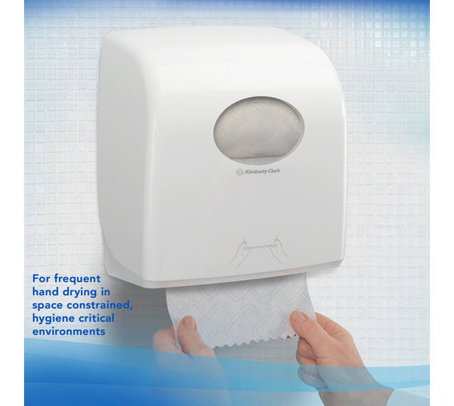 Handdoekrol Scott Control Slimroll 1-laags 165m wit 6623
