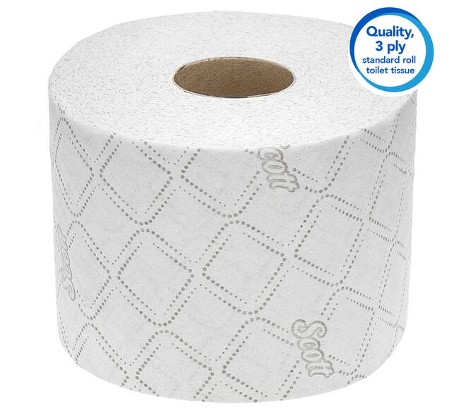 Toiletpapier Scott Control 3-laags 350 vel wit 8518