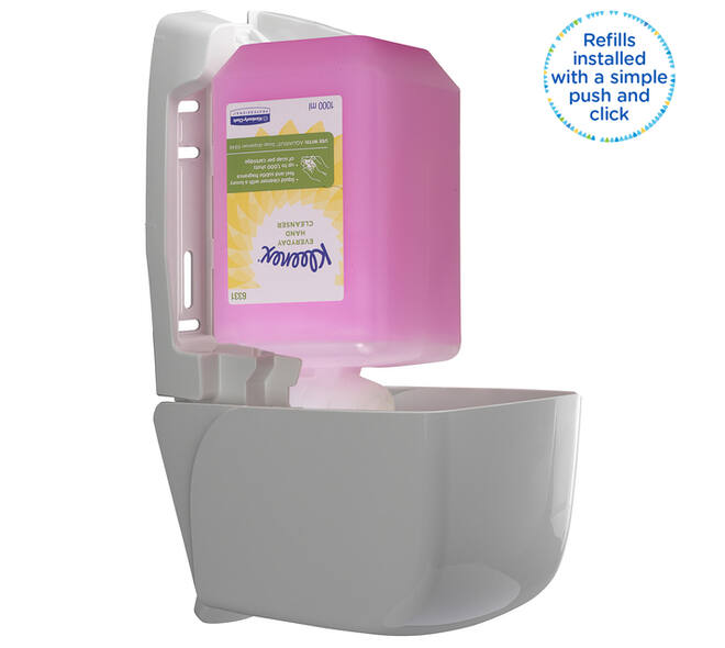 Handzeep Kleenex vloeibaar roze 1000ml 6331