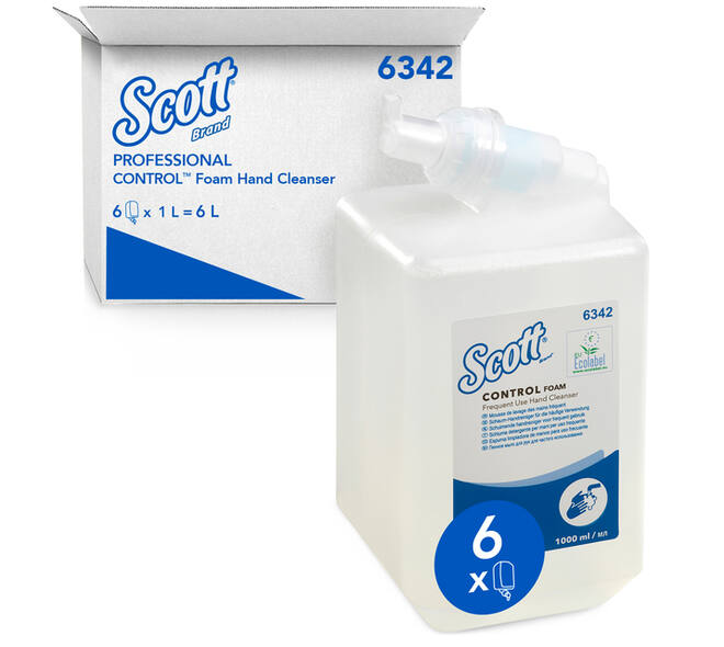 Handzeep Scott Control schuim frequent 1000ml 6342