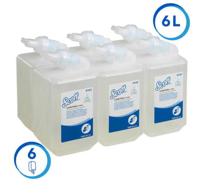 Handzeep Scott Control schuim frequent 1000ml 6342