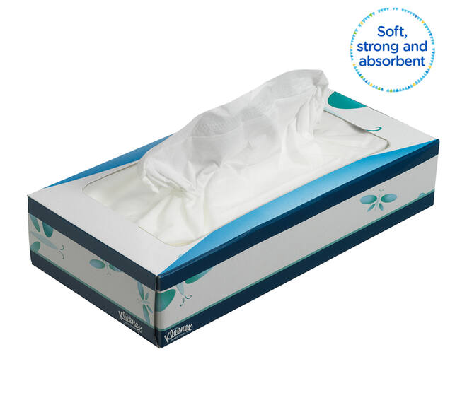 Facial tissues Kleenex 3-laags 72 vel wit 8824