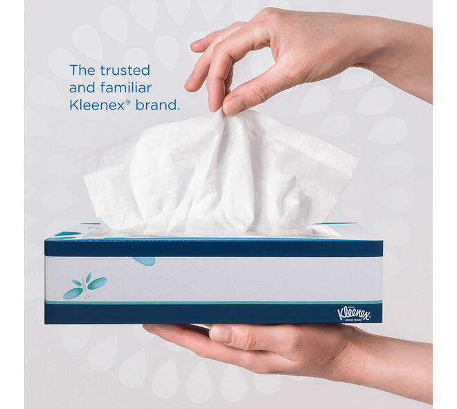 Facial tissues Kleenex 3-laags 72 vel wit 8824