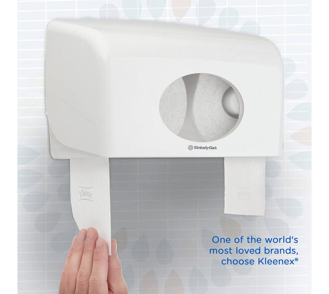 Toiletpapier Kleenex 2-laags 600 vel wit 8441