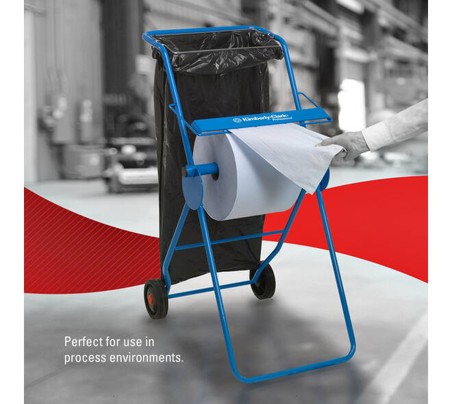 Poetspapier WypAll L20 GeneralClean 2-laags 500 vel blauw 7300