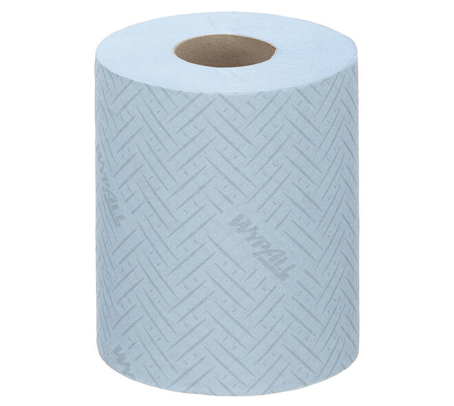 Poetspapier WypAll L10 GeneralClean 1-laags 280 vel blauw 6220
