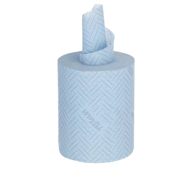 Poetspapier WypAll L10 GeneralClean 1-laags 280 vel blauw 6220