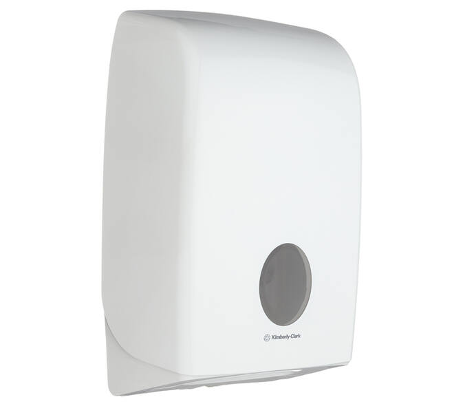 Handdoekdispenser Kimberly Clark Aquarius i-vouw wit 6945