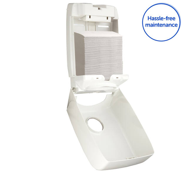 Handdoekdispenser Kimberly Clark Aquarius i-vouw wit 6945