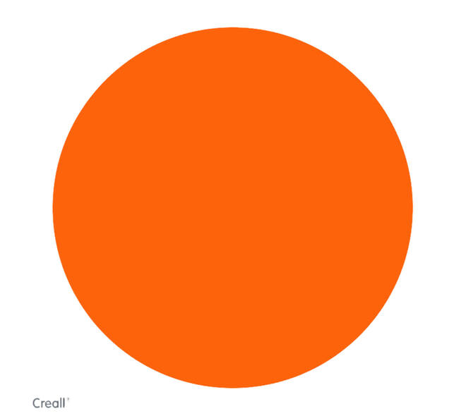 Plakkaatverf Creall basic oranje 500ml