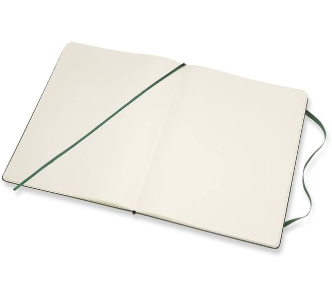 Notitieboek Moleskine XL 190x250mm lijn hard cover zwart