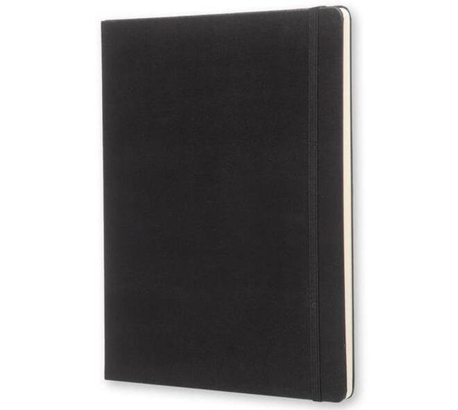 Notitieboek Moleskine XL 190x250mm dots hard cover zwart