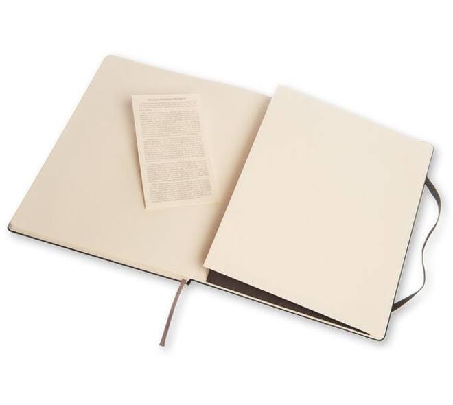 Notitieboek Moleskine XL 190x250mm dots hard cover zwart