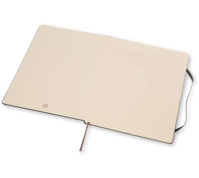Notitieboek Moleskine XL 190x250mm dots hard cover zwart
