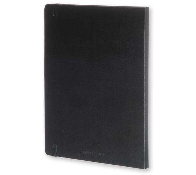 Notitieboek Moleskine XL 190x250mm dots hard cover zwart
