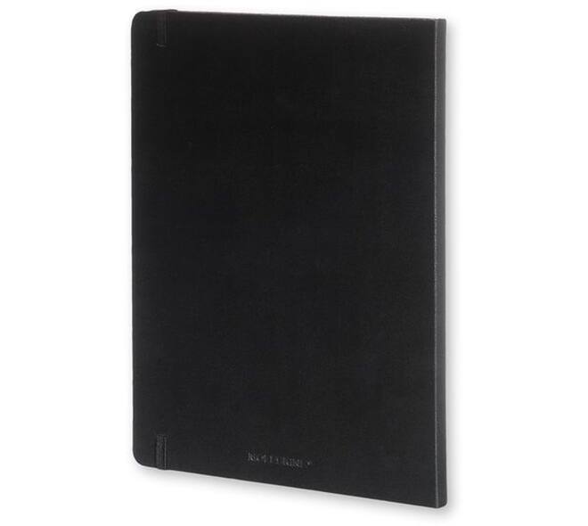 Notitieboek Moleskine pocket 90x140mm ruit 5x5mm hard cover zwart