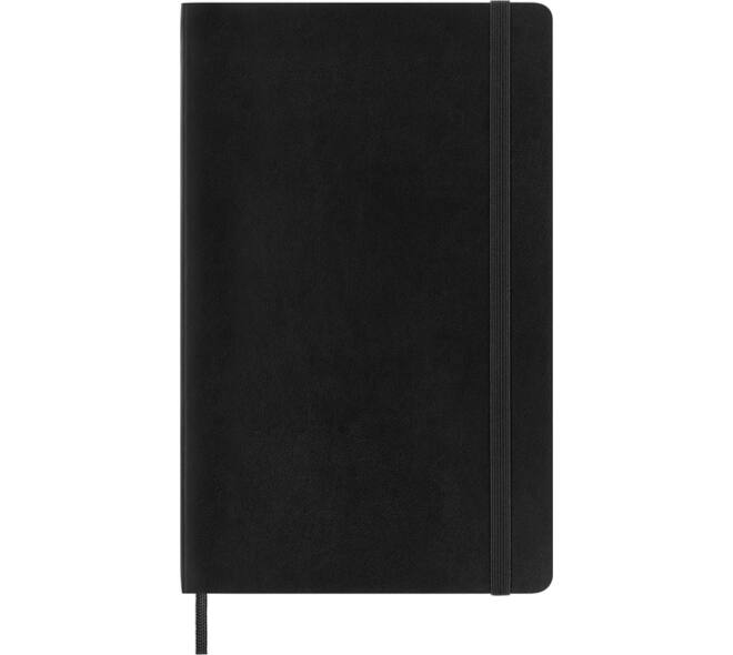 Notitieboek Moleskine large 130x210mm dots soft cover zwart