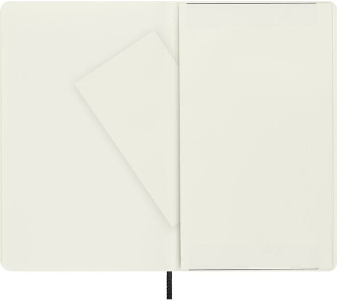 Notitieboek Moleskine large 130x210mm dots soft cover zwart